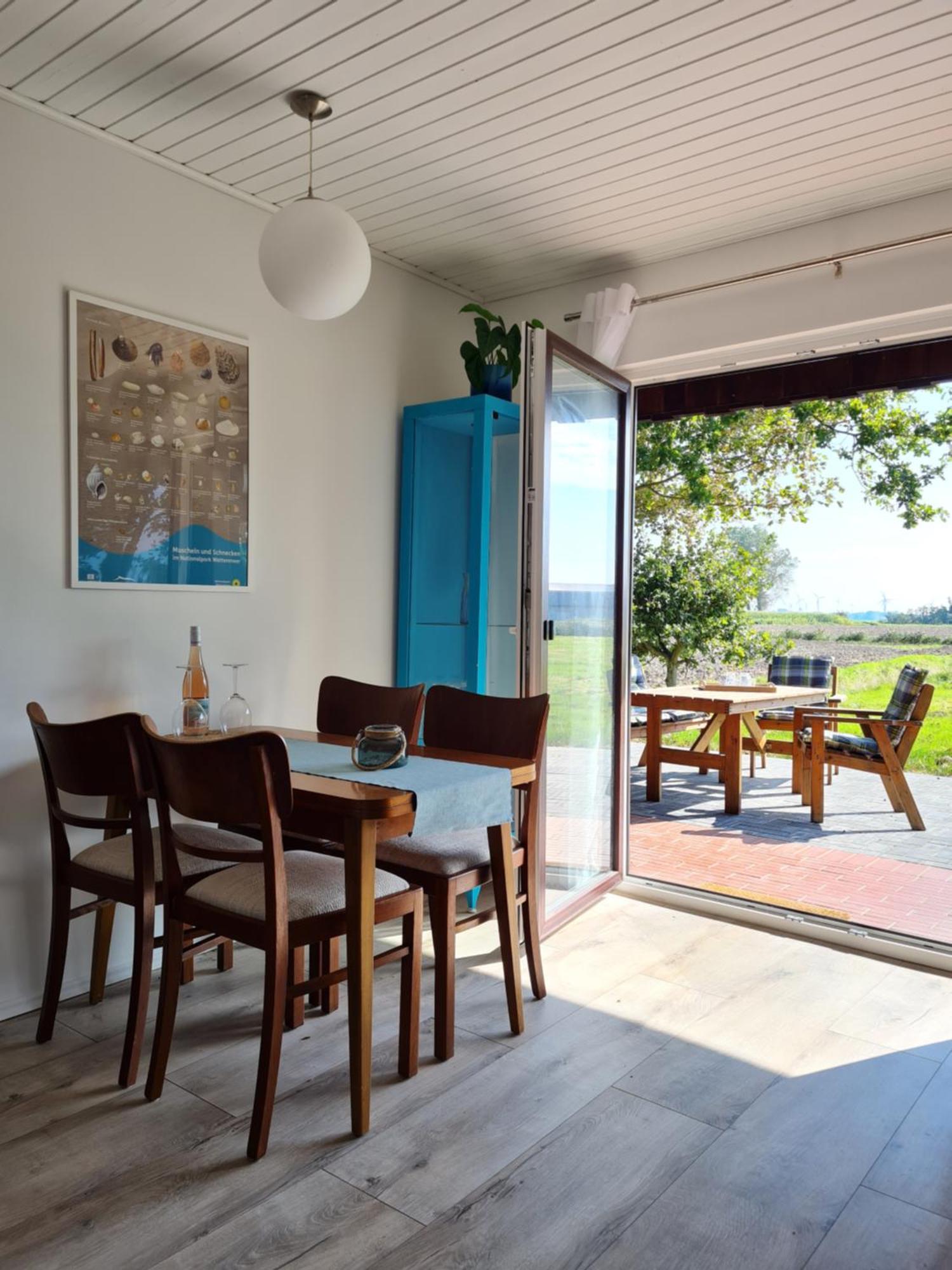 Ferienhaus Weitblick Busenwurth Ngoại thất bức ảnh